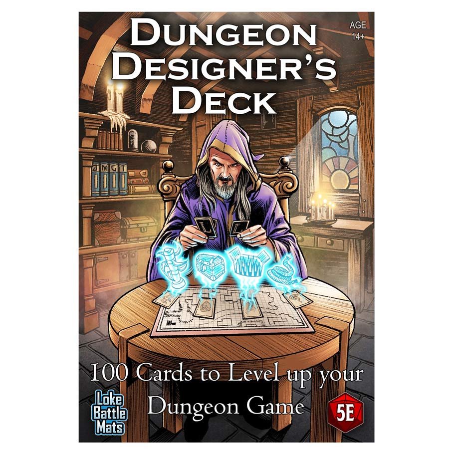 Dungeon Designers' Deck box art