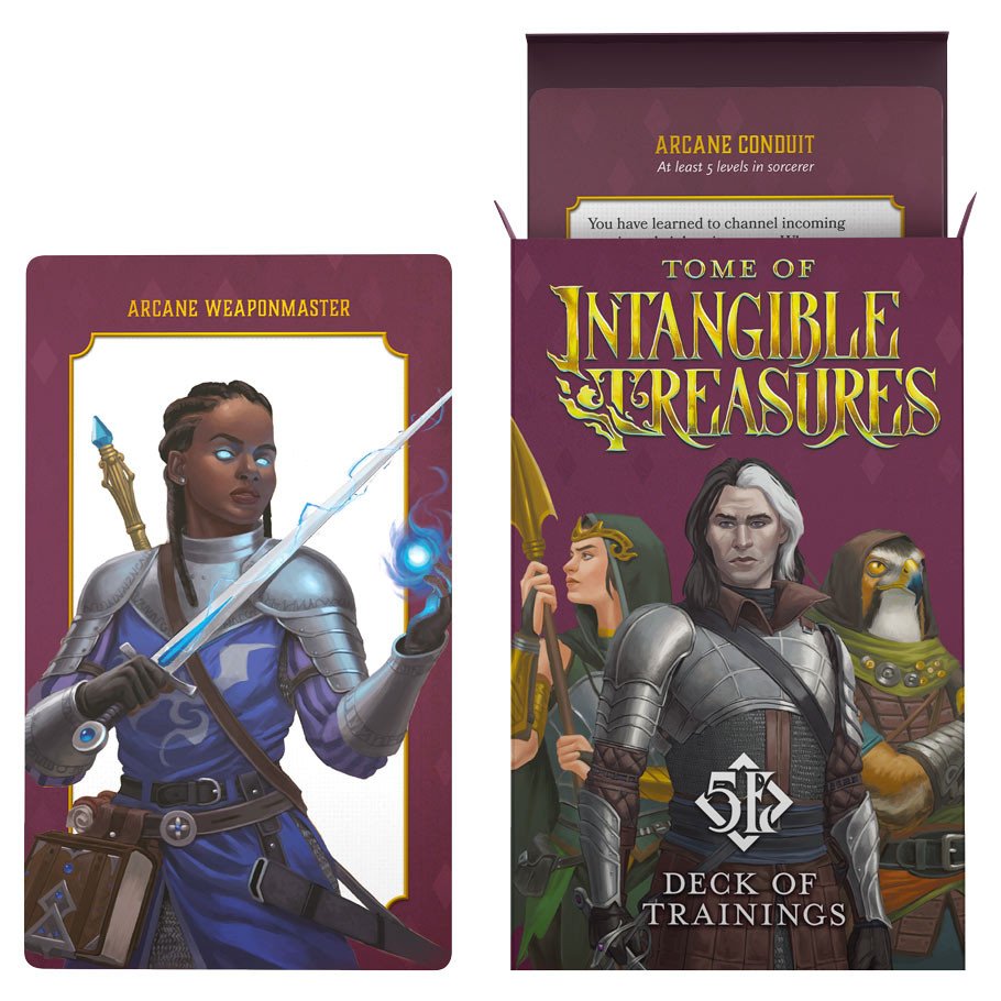 D&D 5E: Deck of Trainings box art