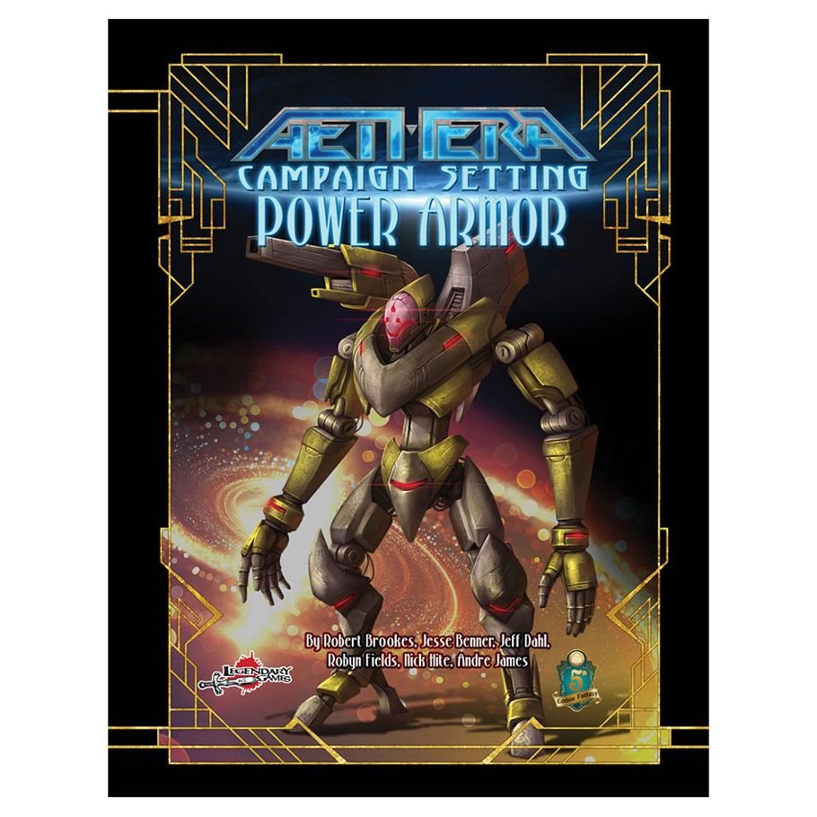 D&D 5E: Power Armor box art