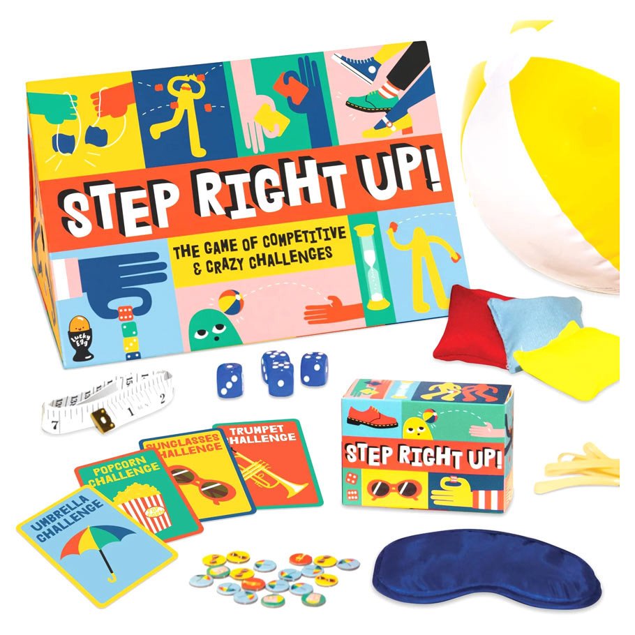 Step Right Up box art