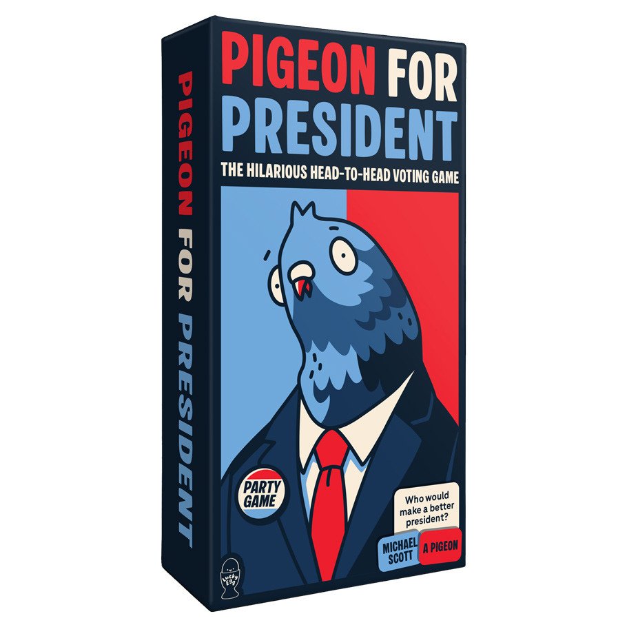 Pigeon For President box art