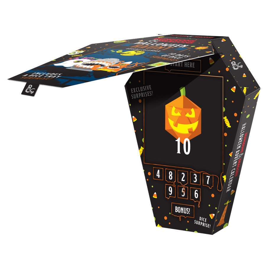 D&D: Halloween Haunt Advent Calendar box art