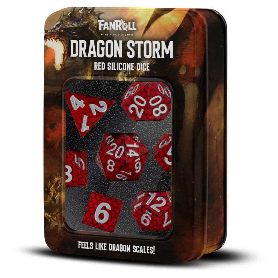 7-Set Silicone: DS: Red Dragon Scales box art
