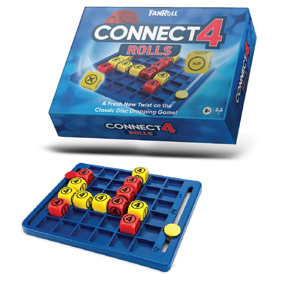 Hasbro Connect 4 Rolls box art