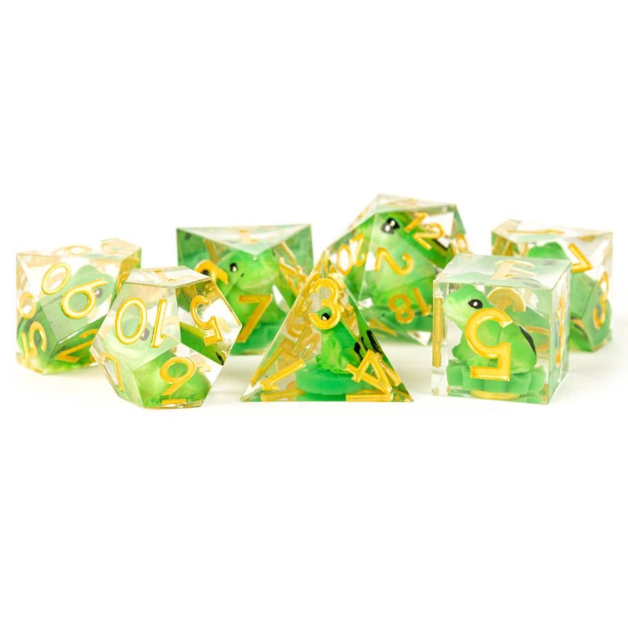 7-Set Sharp Edge Resin: Frog Dice box art