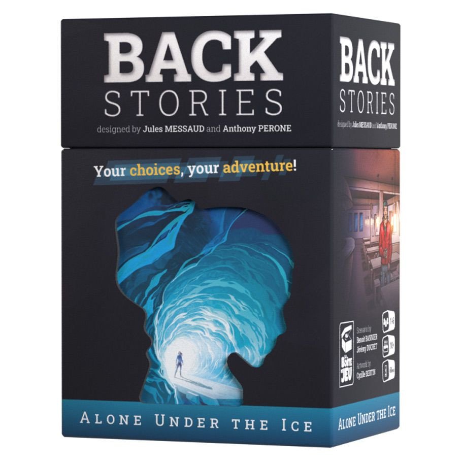 Back Stories: Alone Under the Ice box art