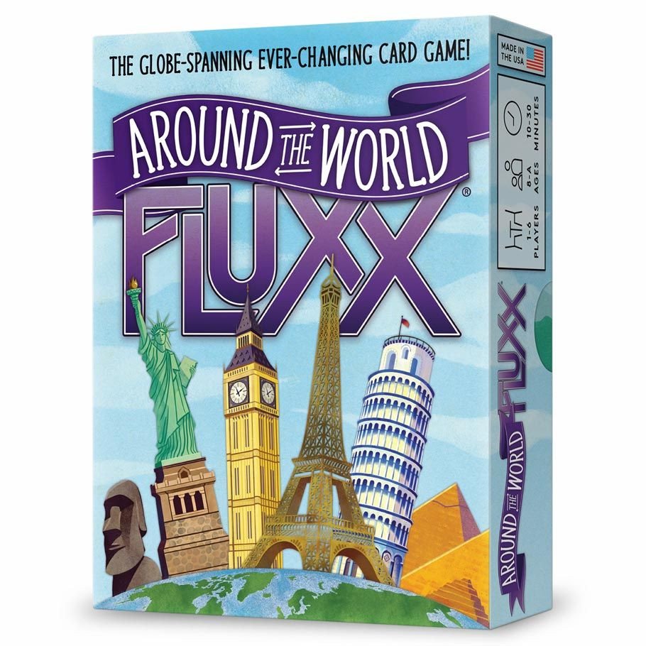 Around the World Fluxx box art