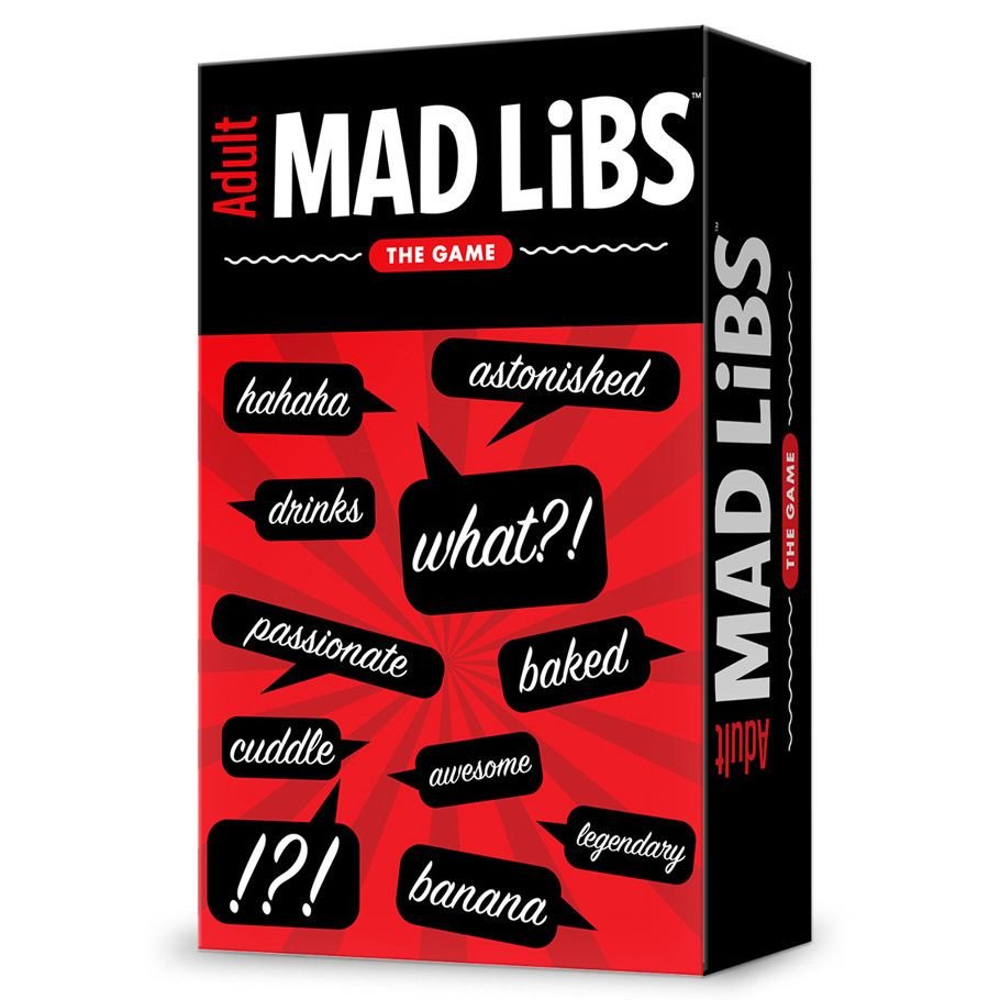 Adult Mad Libs: The Game box art