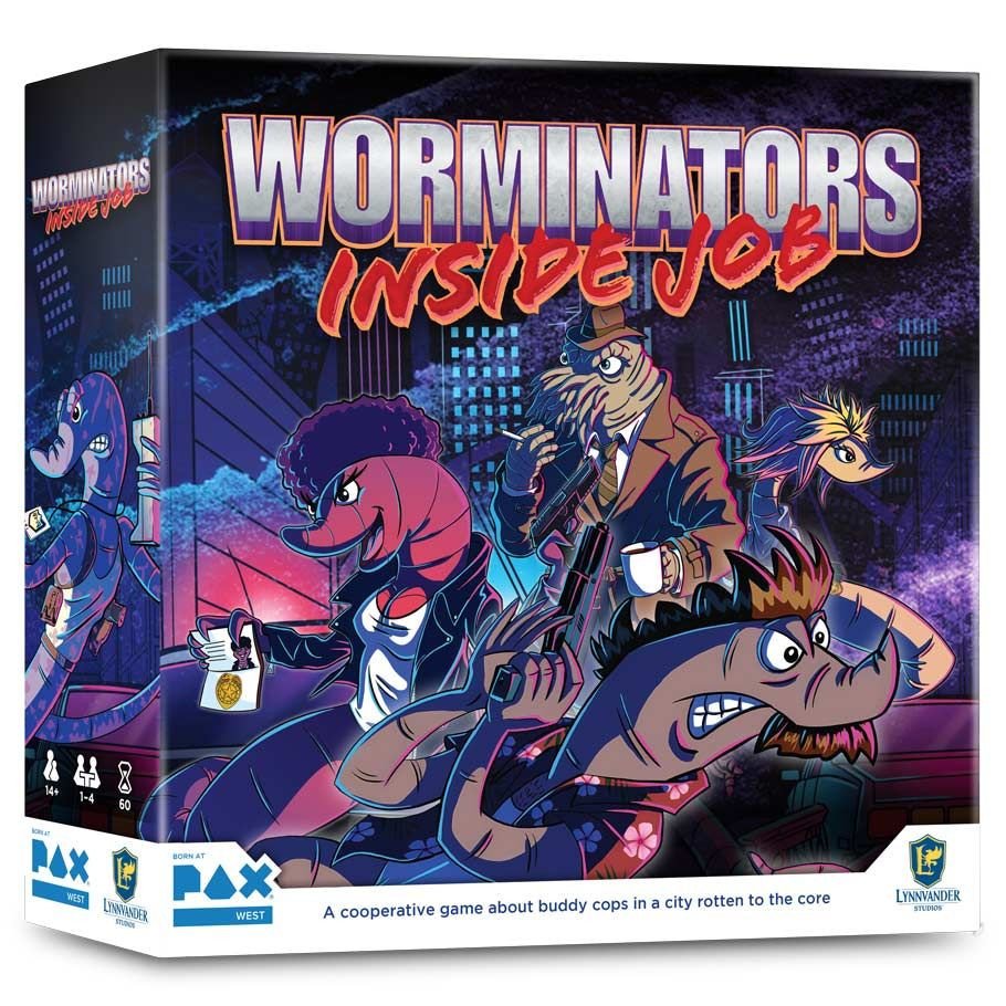 Worminators: Inside Job box art