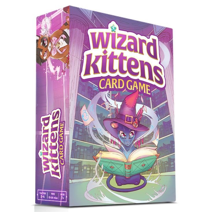 Wizard Kittens Card Game box art