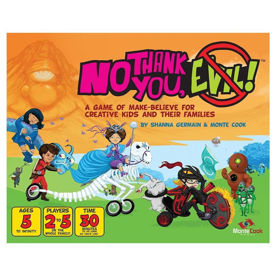 No Thank You, Evil! box art