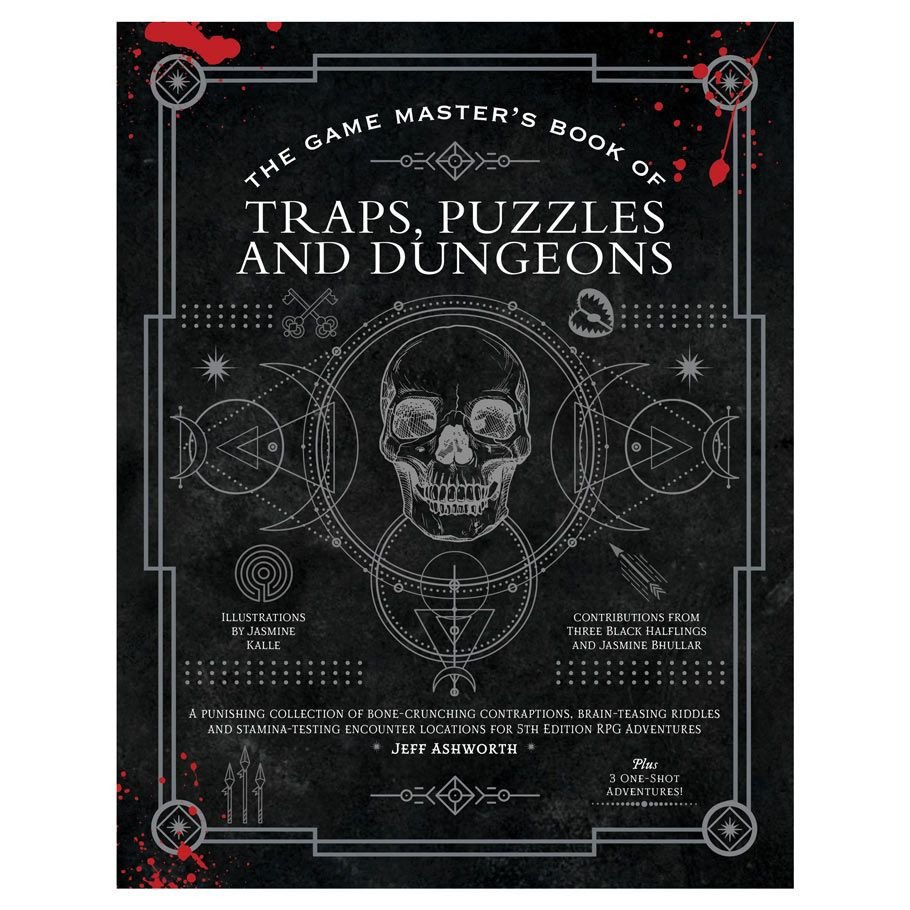 D&D 5E: Book of Traps, Puzzles, Dungeons box art