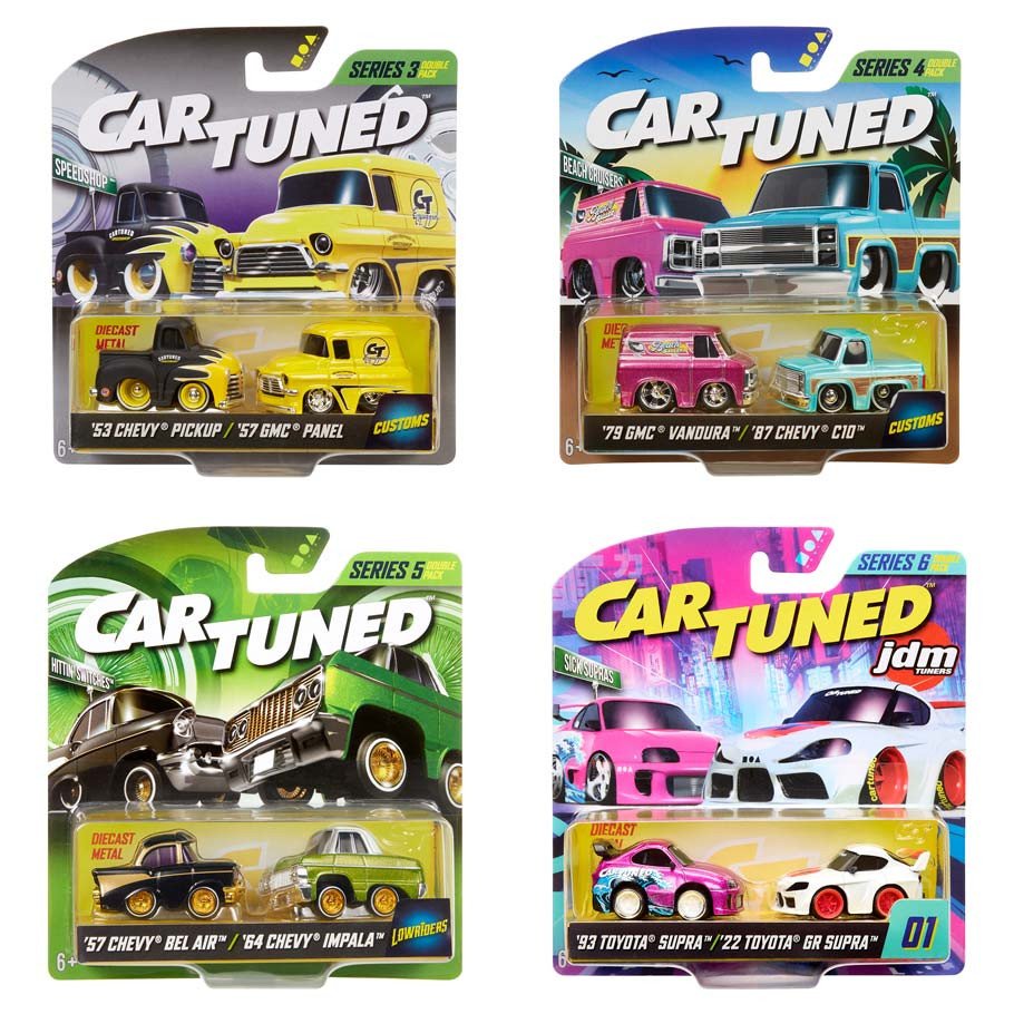 Car-Tuned: 2pk Ast (4) box art