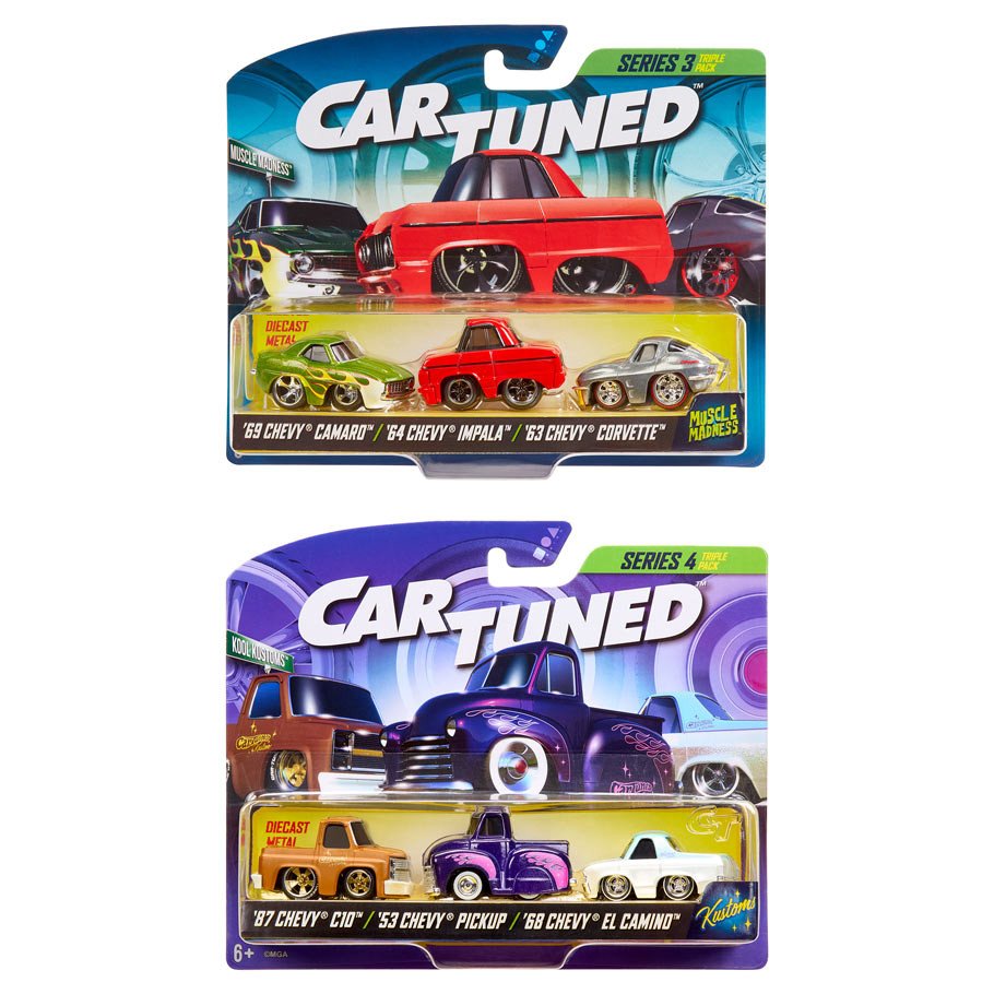 Car-Tuned: 3pk Ast (4) box art