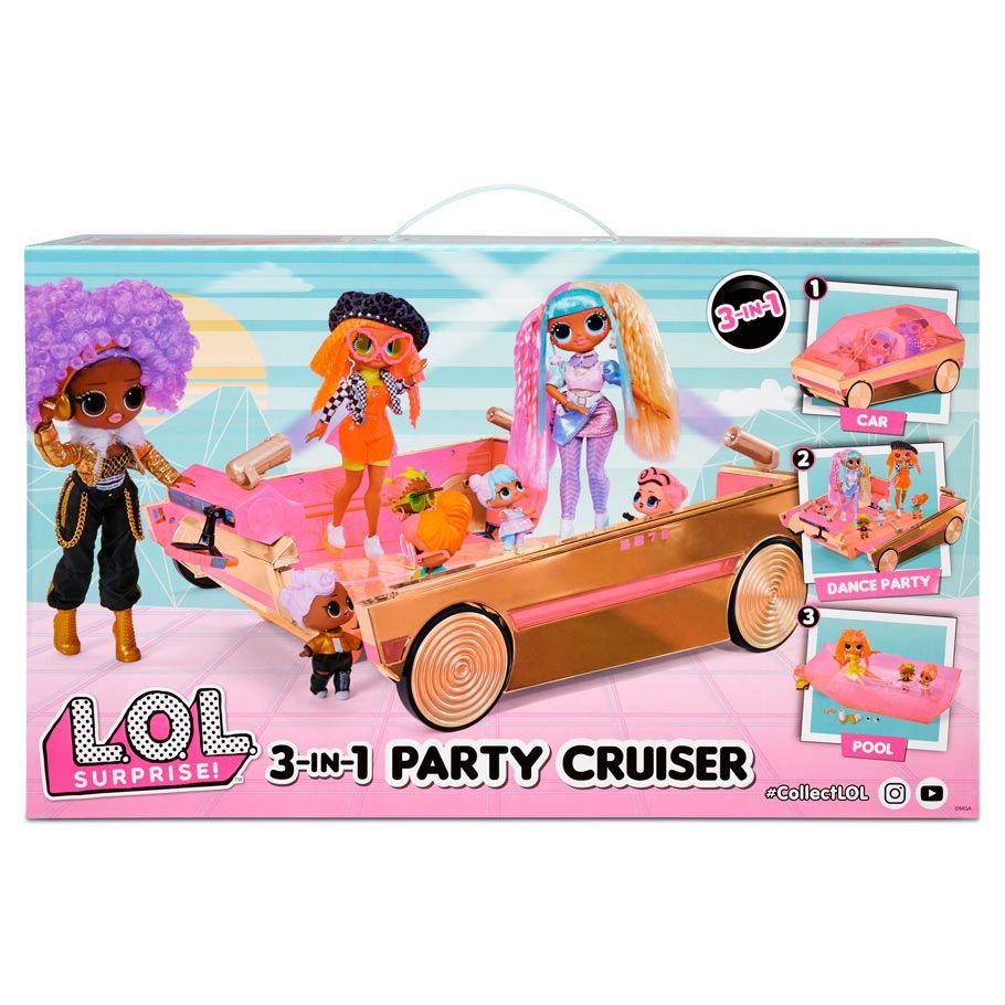 LOLS: 3-in-1 Party Cruiser box art