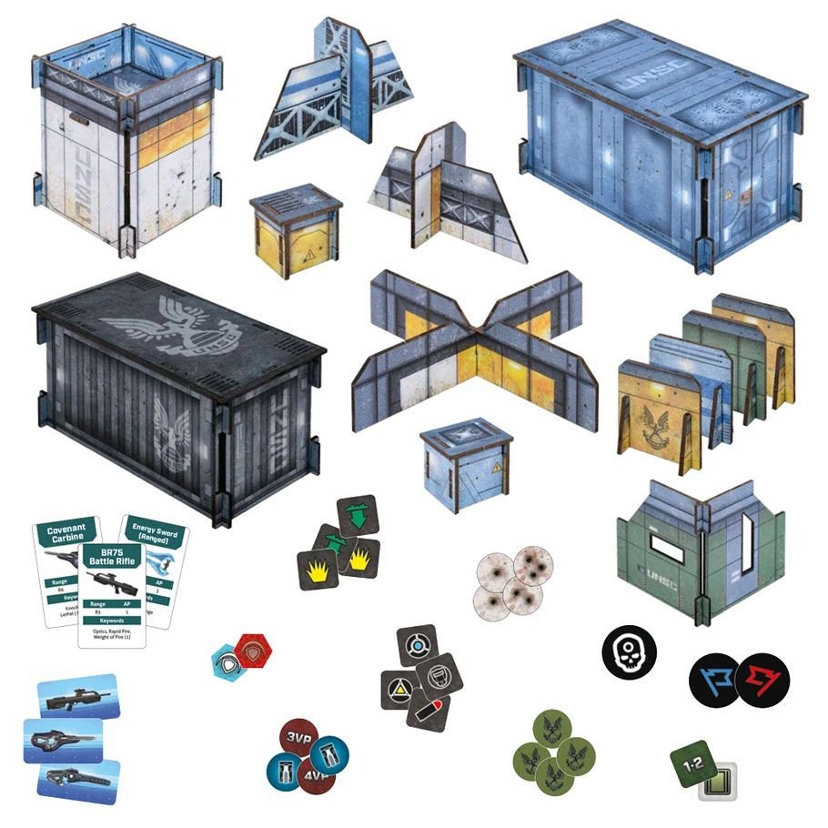 HALO: Flashpoint: UNSC Base Terrain Set box art