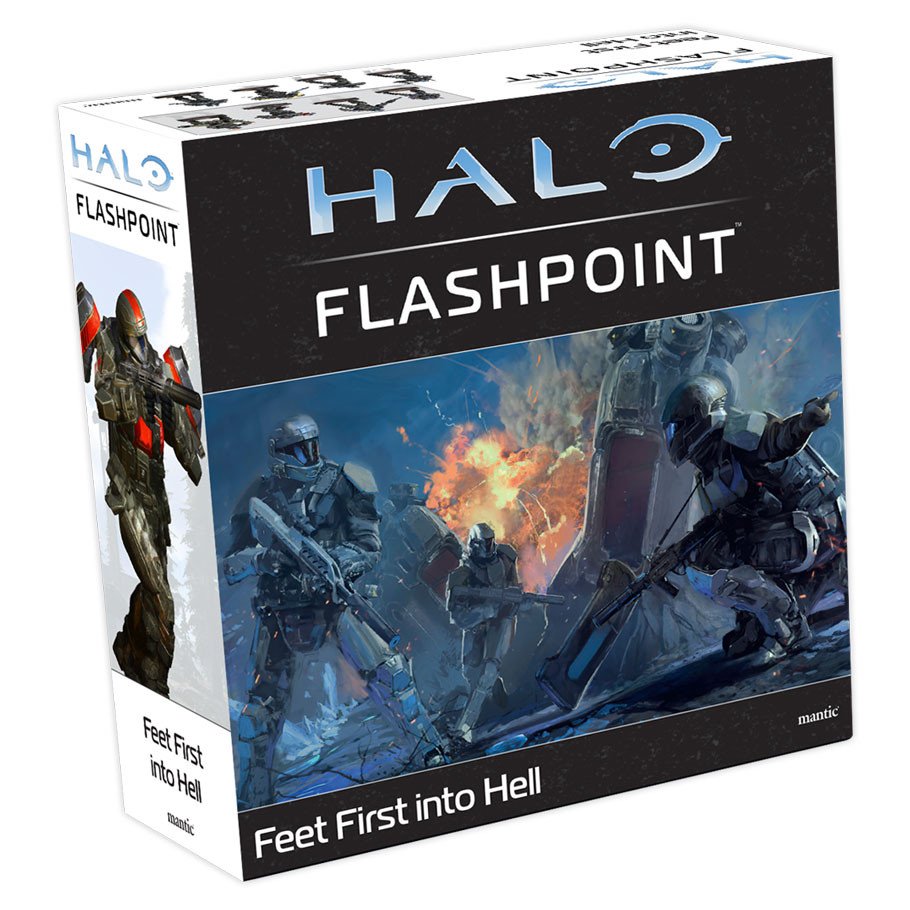 HALO: Flashpoint: Feet First Into Hell box art