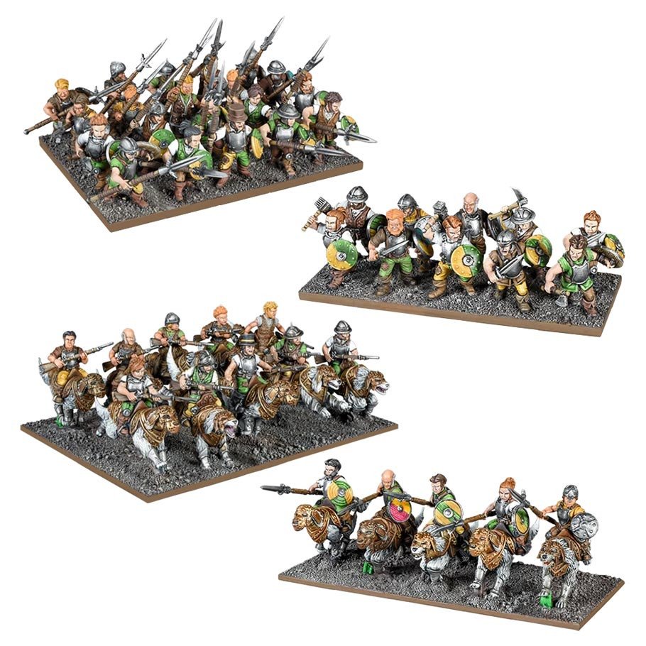 KoW4E: Halfling Muster Battle Group box art