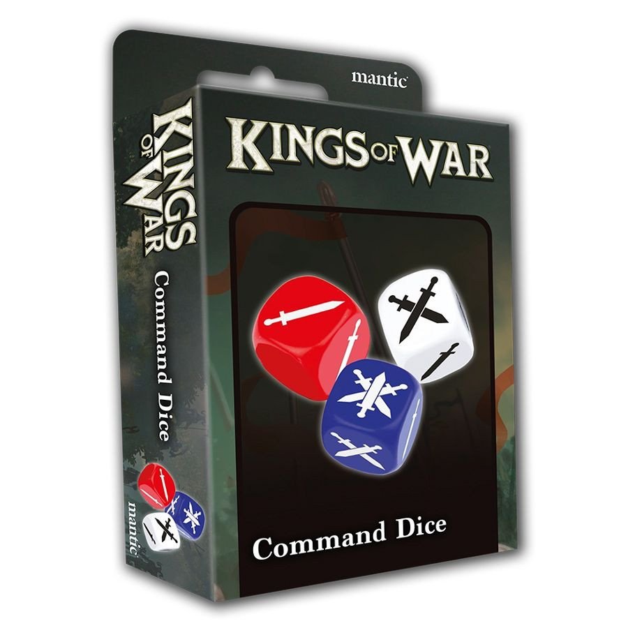 KOW3E: Kings of War Command Dice box art