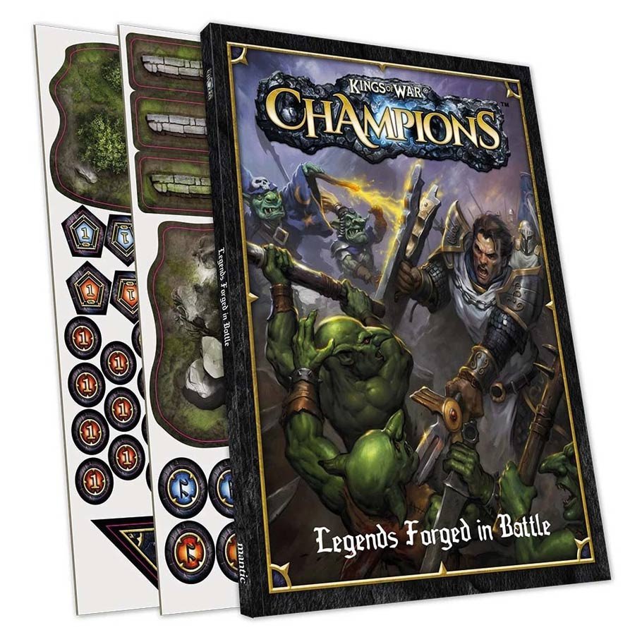 KoW: Champions Rulebook & Tokens box art