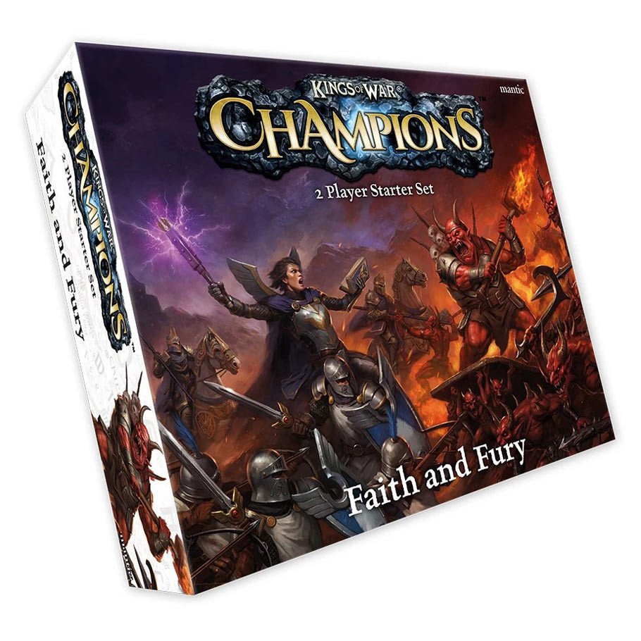 KoW: Champions Faith & Fury 2-Player Set box art