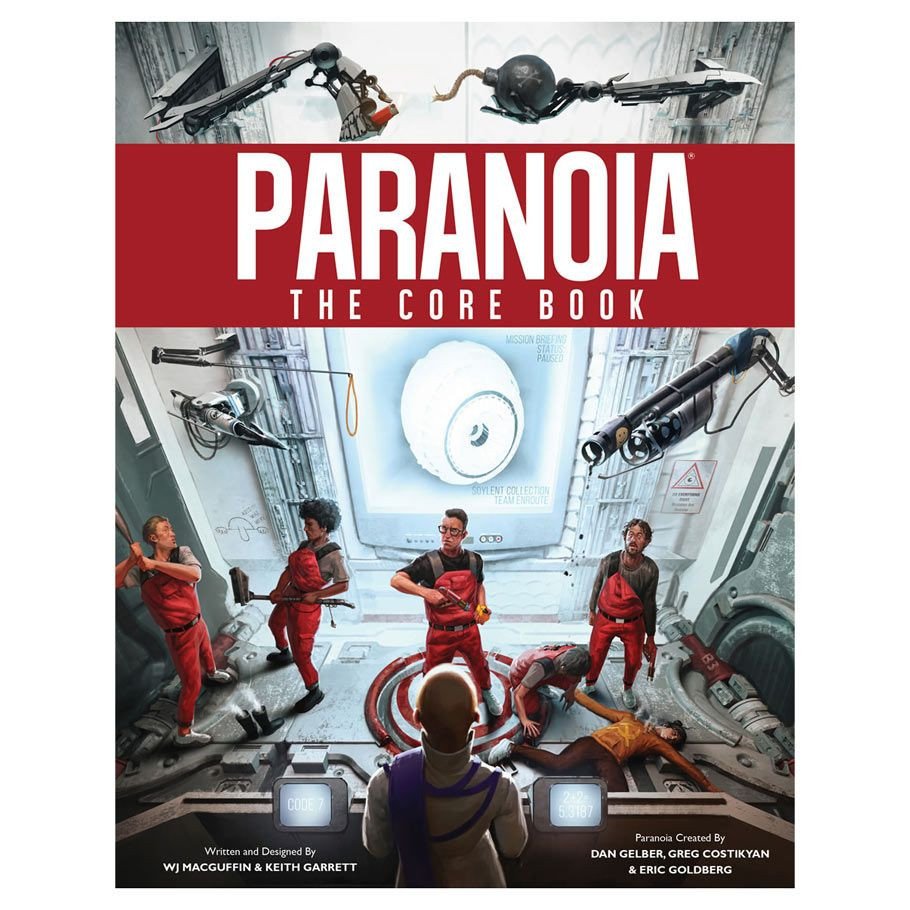 Paranoia: The Core Book box art