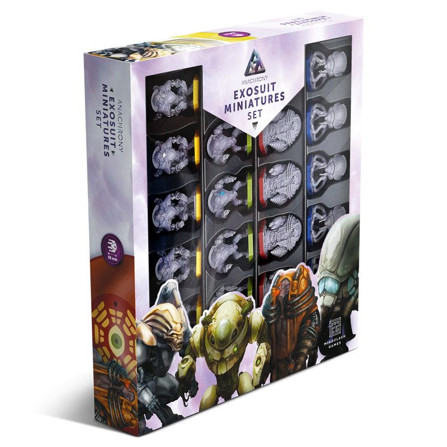 Anachrony: Exosuit Miniatures Set Exp box art