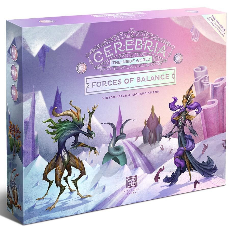 Cerebria: Forces of Balance Exp box art