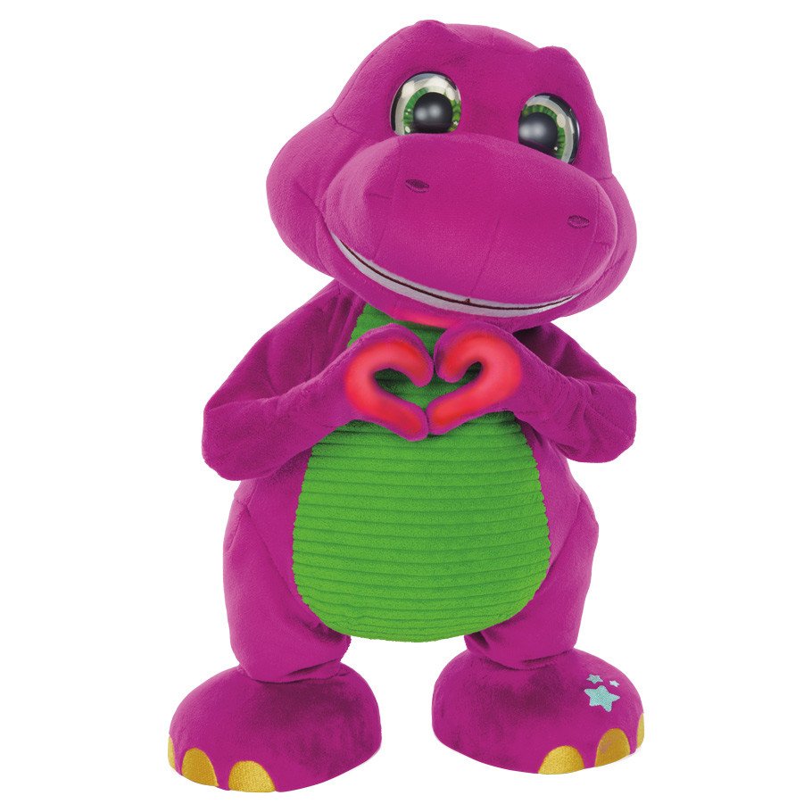 BAF: Barney Feature Plush box art