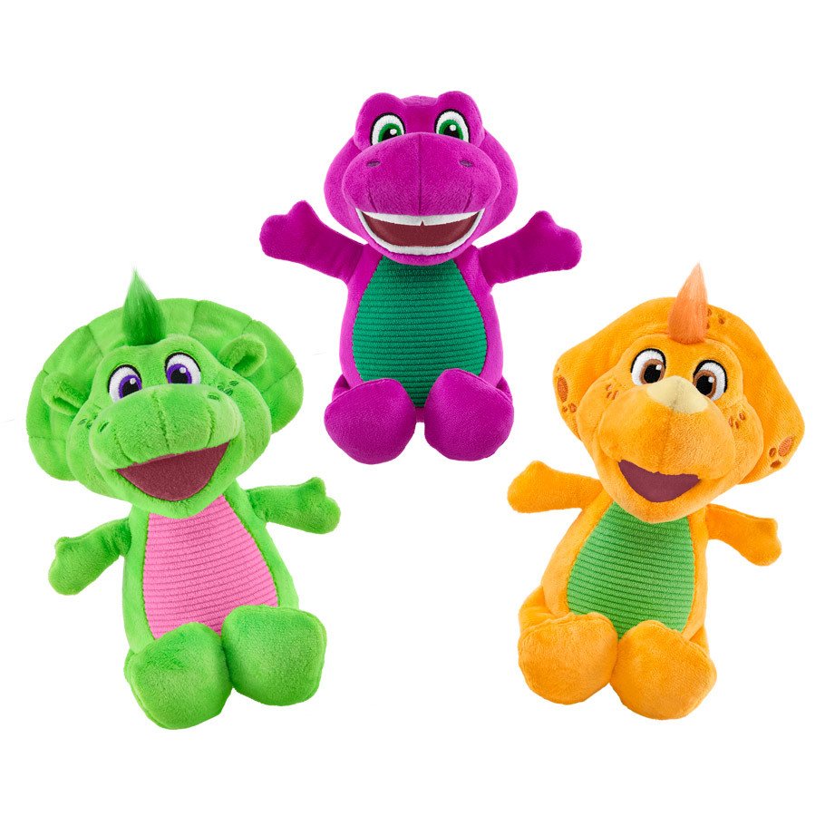 BAF: Barney Basic Plush Ast (4) box art