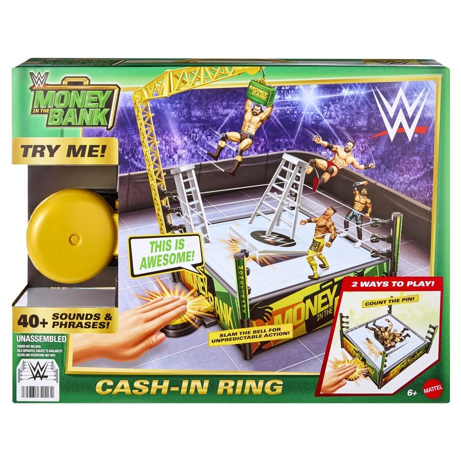 WWE: Money in the Bank Feature Ring (3) box art