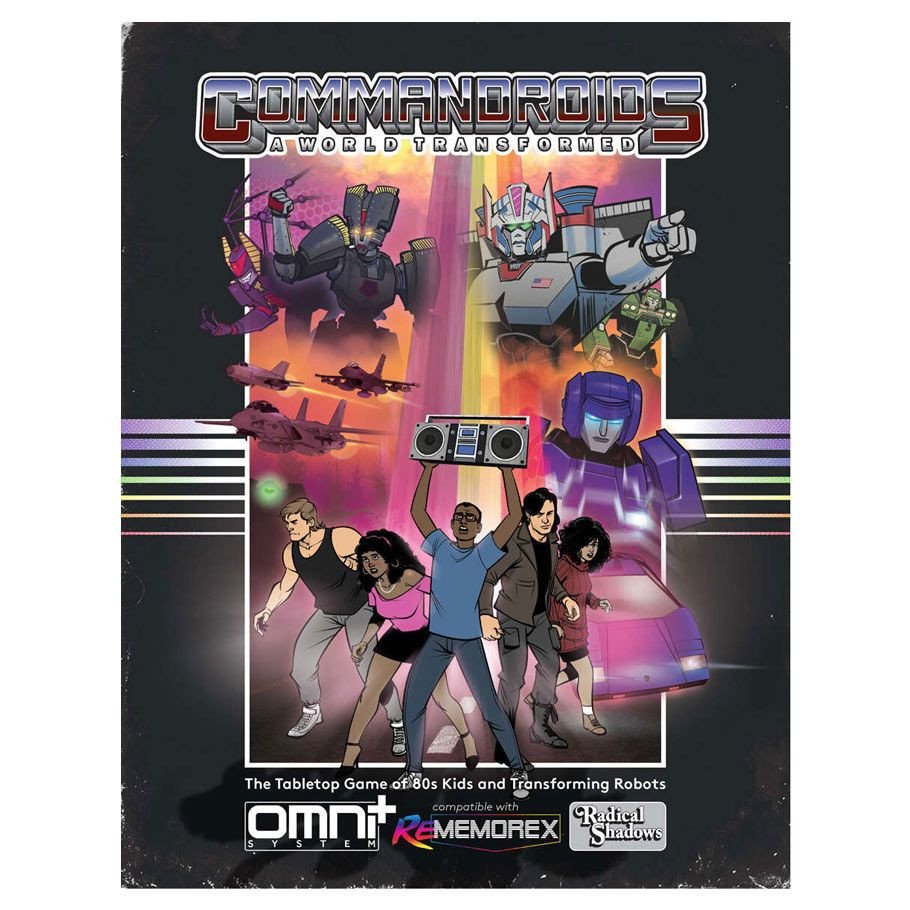 Commandroids: A World Transformed box art
