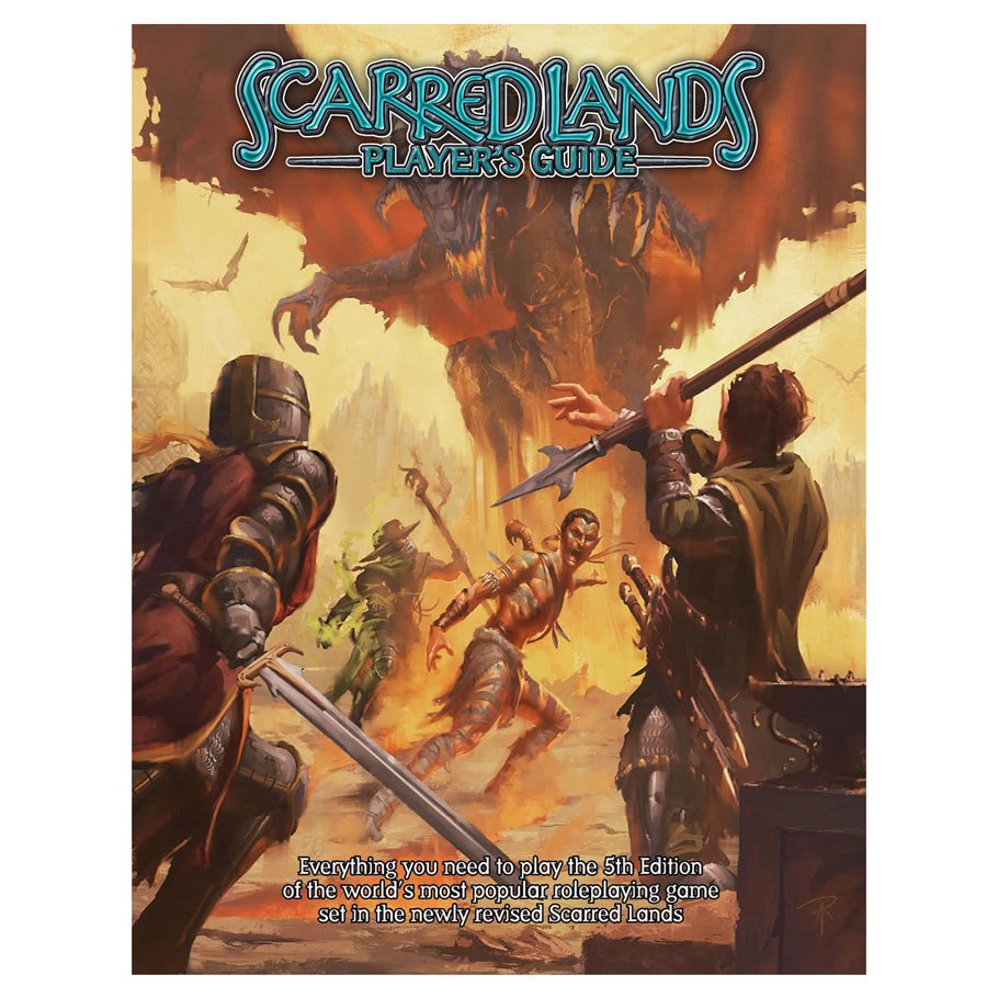 D&D 5E: Scarred Lands Players Guide box art