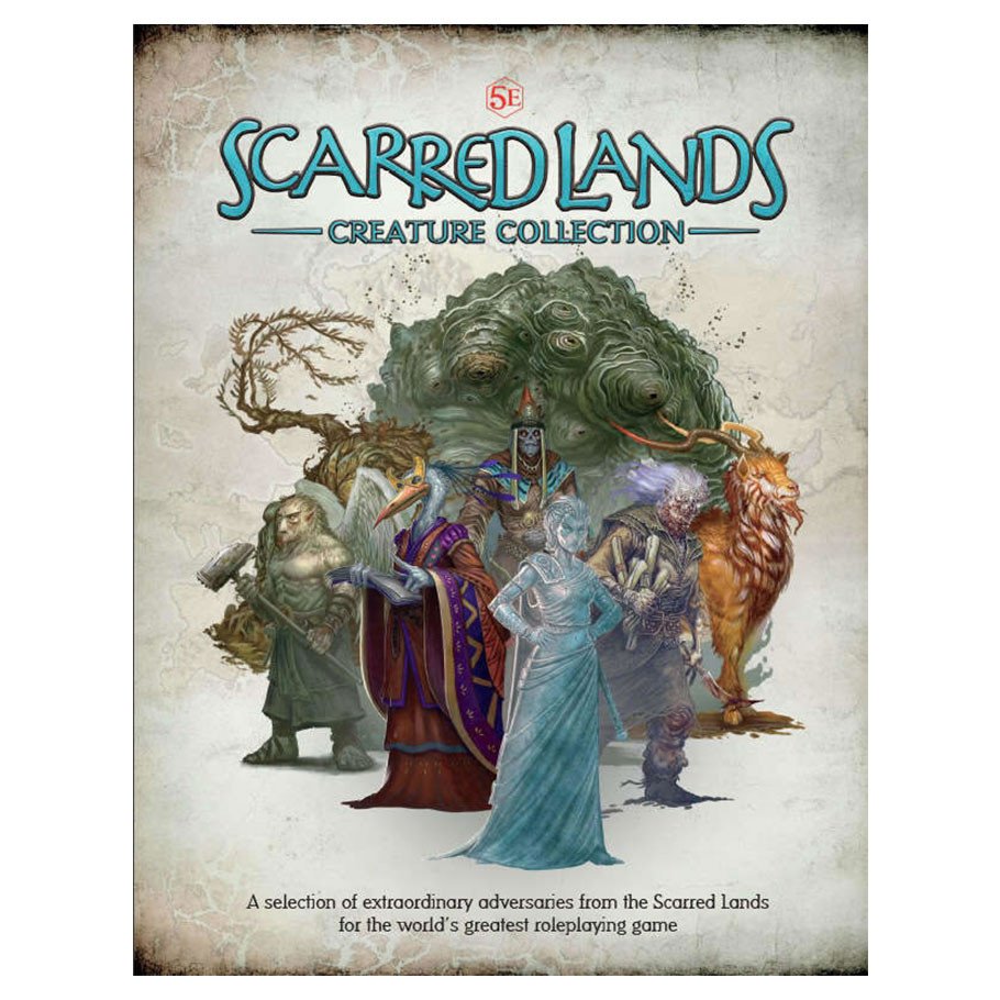 D&D 5E:Scarred Lands Creature Collection box art