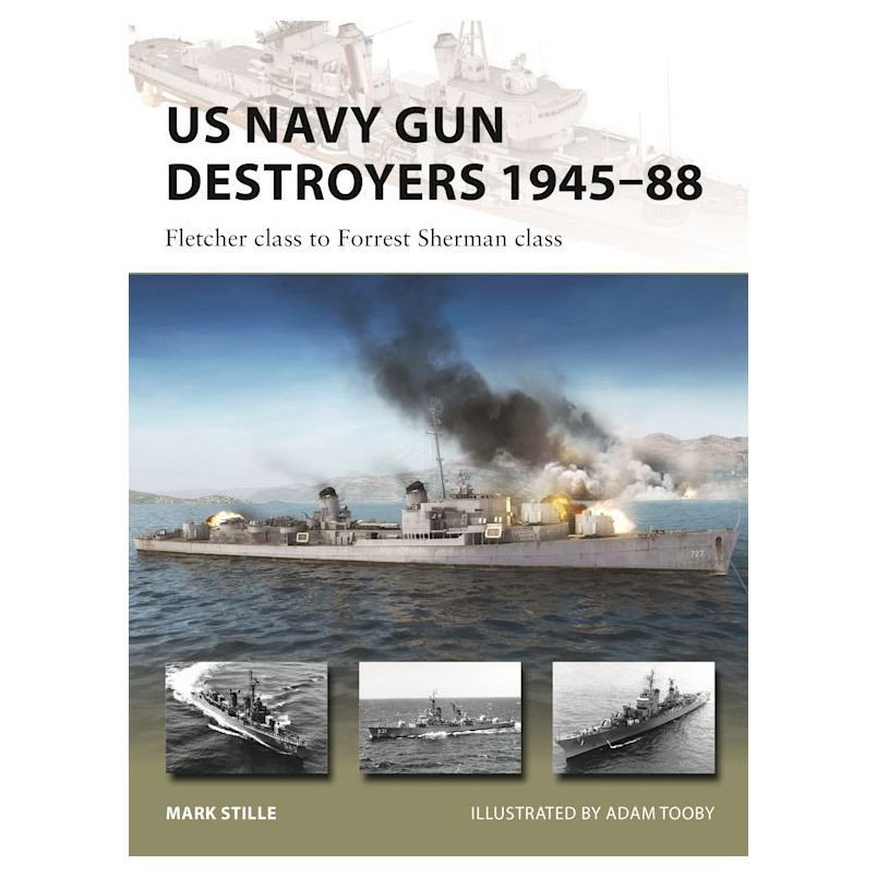 US Navy Gun Destroyers 1945â€“88 box art