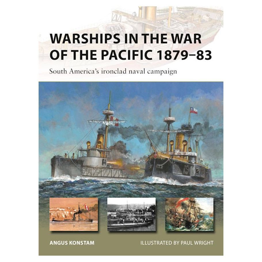 Warships in the War of the Pacific box art