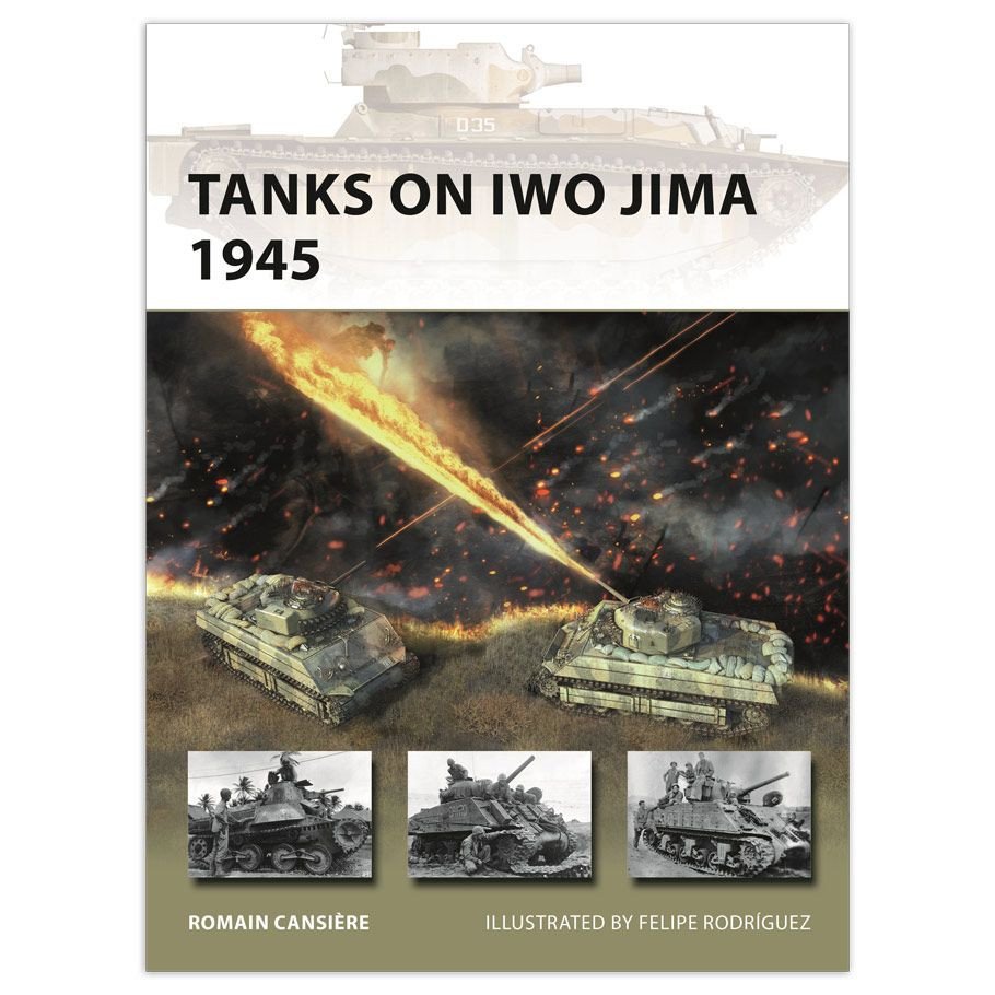 Tanks on Iwo Jima 1945 box art