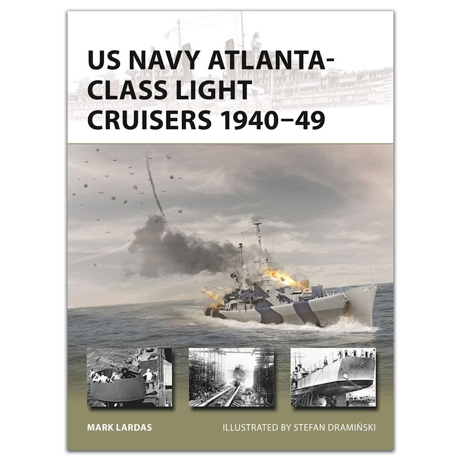 US Navy Atlanta Light Cruisers 1940â€“49 box art
