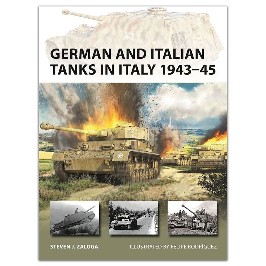 German and Italian Tanks Italy 1943â€“45 box art