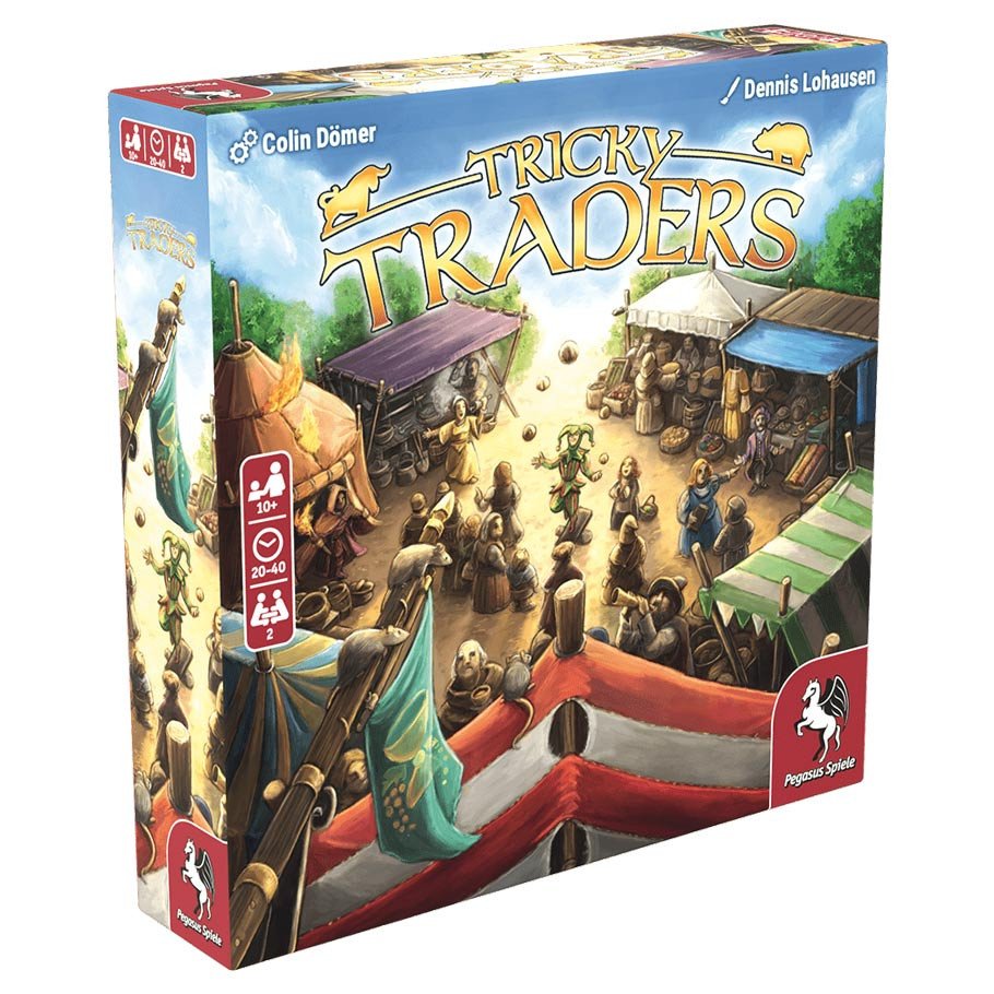 Tricky Traders box art