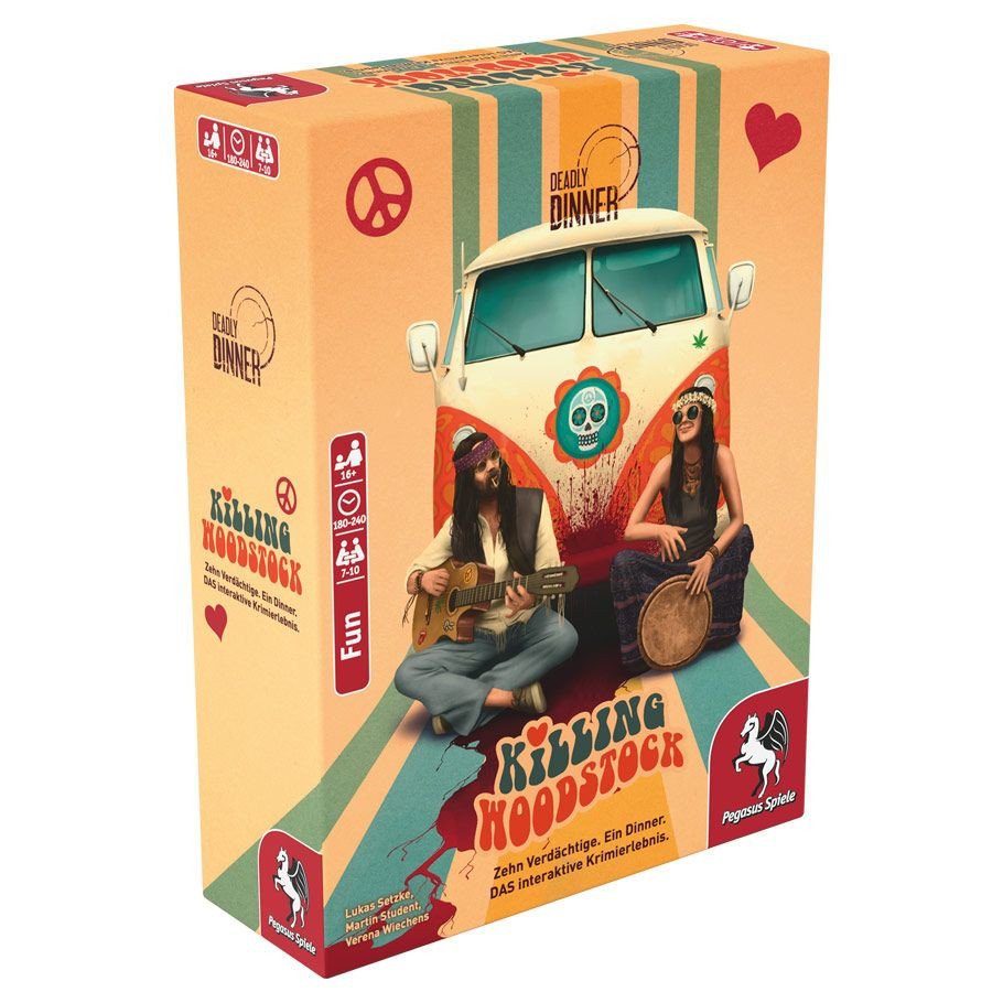 Deadly Dinner: Killing Woodstock box art