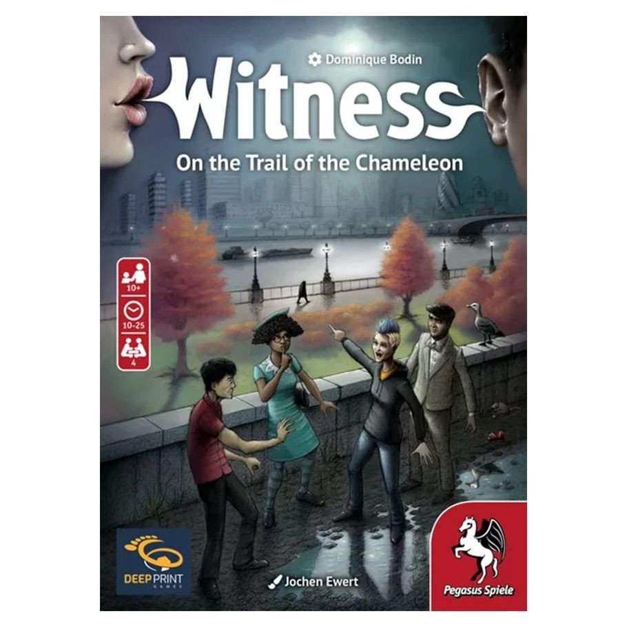 Witness: On The Trail of the Chameleon box art