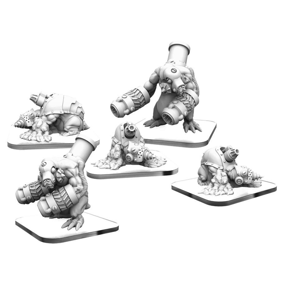 MP: SUP: Mollock Mortars & Oppressors box art