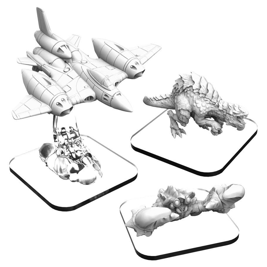 MP: PRO: Raptix, Crab, Strike Fighter box art