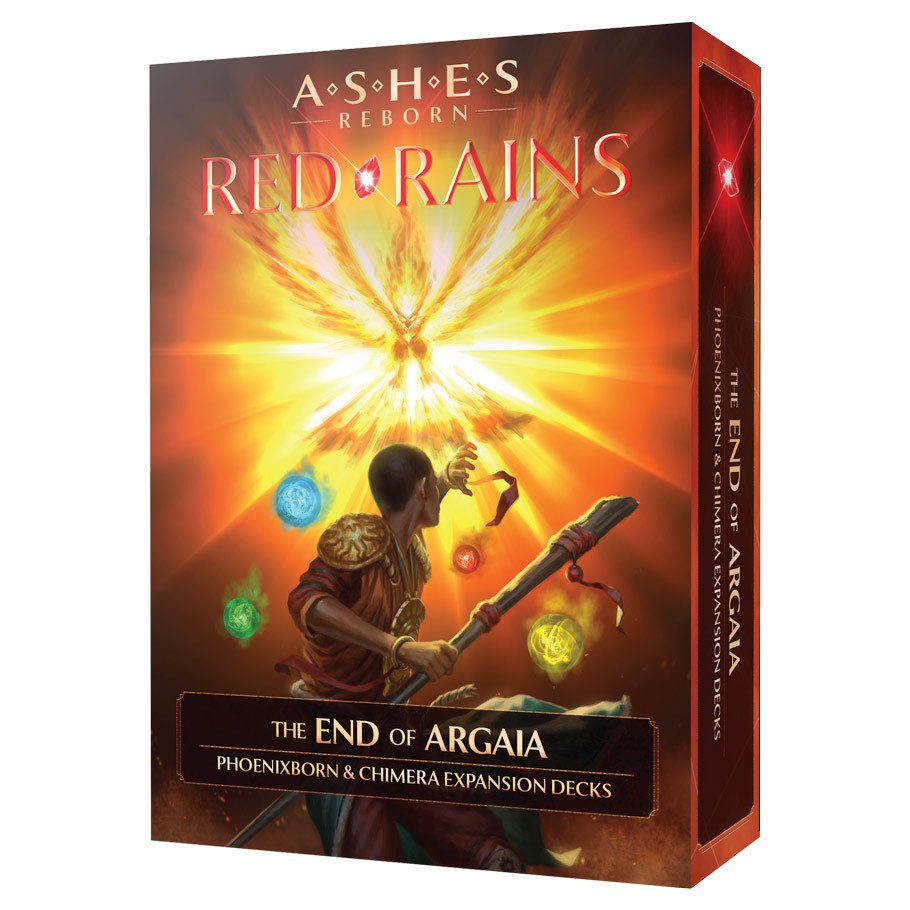 Ashes Reborn: Red Rain:End of Argaia Exp box art
