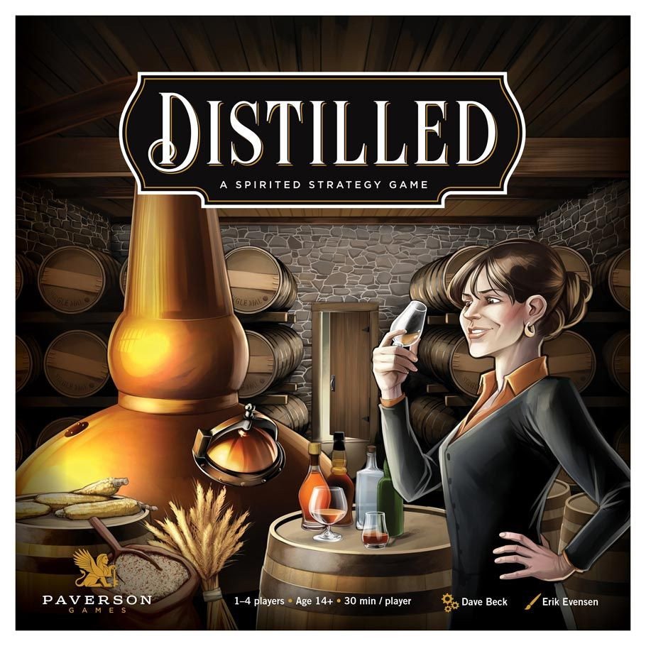 Distilled: A Spirited Strategy Game box art