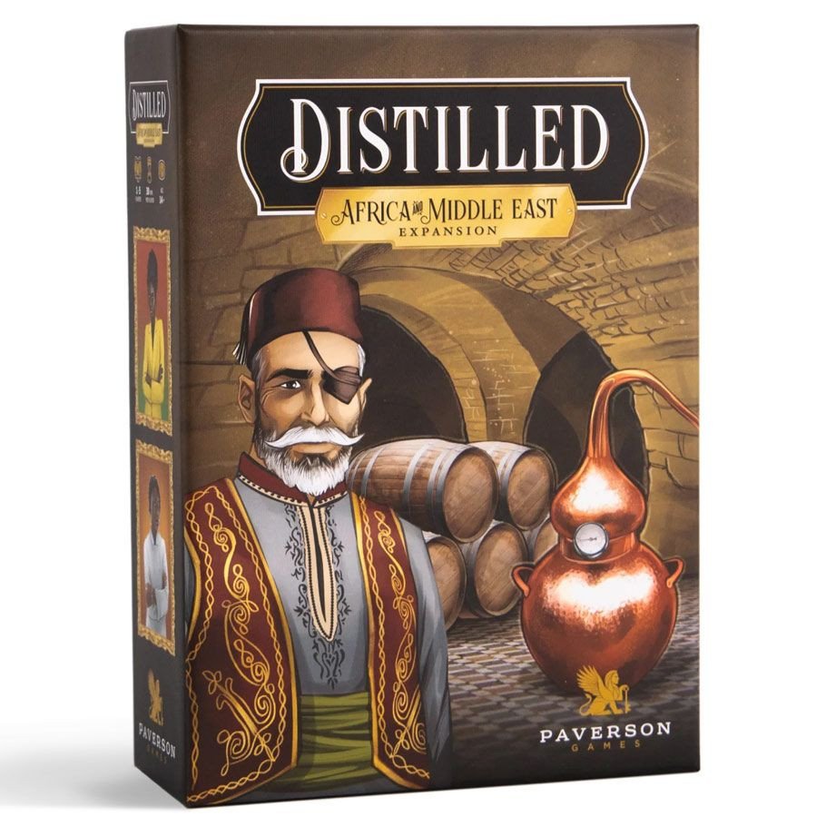 Distilled: Africa & Middle East Exp box art