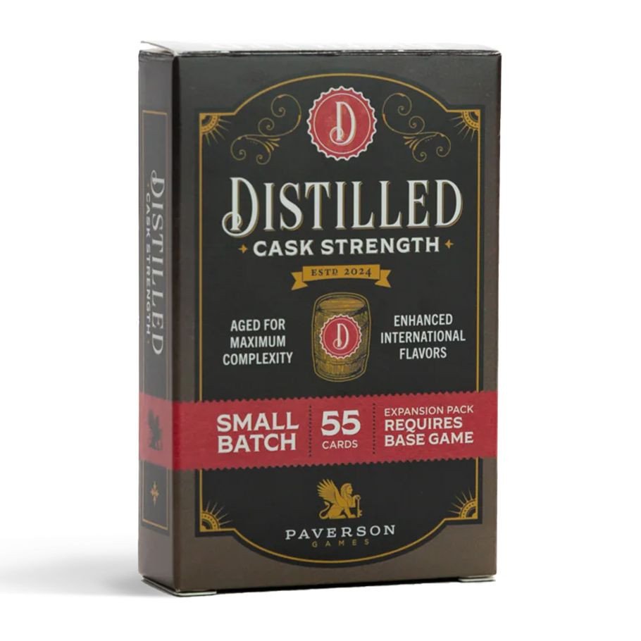 Distilled: Cask Strength box art