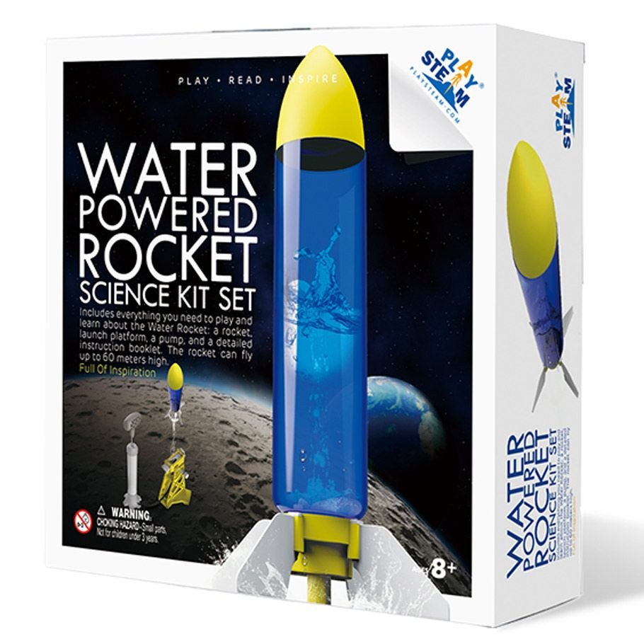 Water Powered Rocket Kit box art
