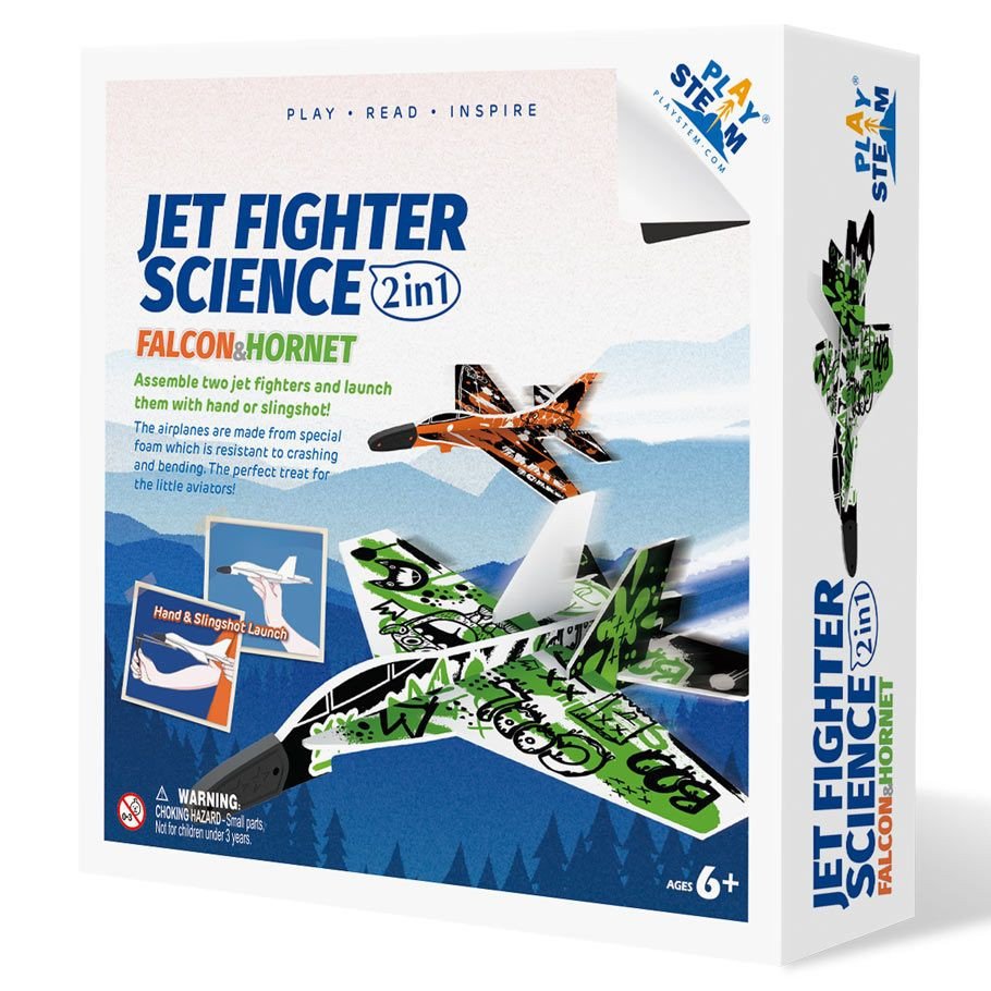 Jet Fighter Science Falcon & Hornet box art
